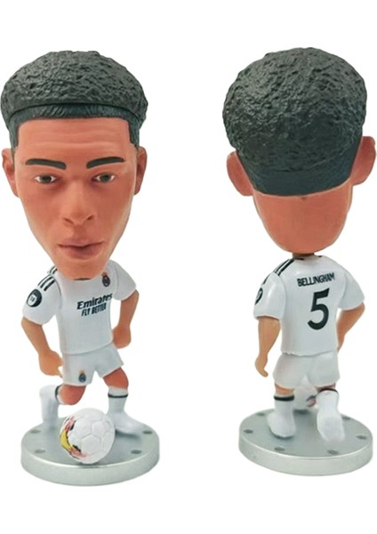 Futbol Yıldızı Karakterli Bebek El Yapımı Real Madrid Bebek Süsleri Modeli (Yurt Dışından)
