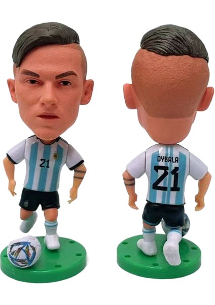Futbol Yıldızı Karakterli Bebek El Yapımı Real Madrid Bebek Süsleri Modeli (Yurt Dışından)