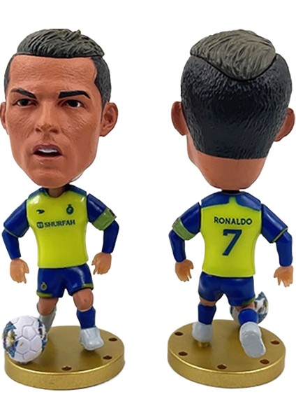 Futbol Yıldızı Karakterli Bebek El Yapımı Real Madrid Bebek Süsleri Modeli (Yurt Dışından)