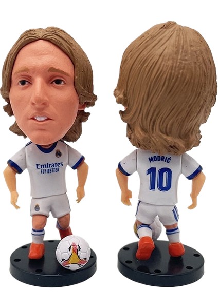 Futbol Yıldızı Karakterli Bebek El Yapımı Real Madrid Bebek Süsleri Modeli (Yurt Dışından)