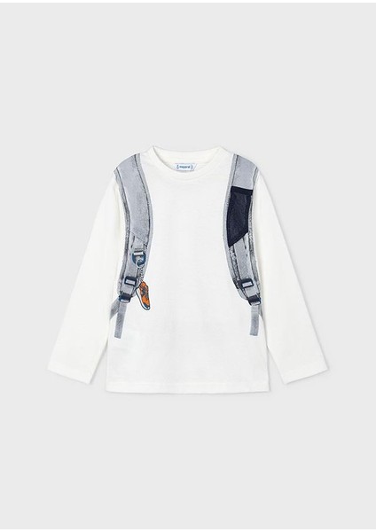 Erkek Çocuk Uzun Kol Tshirt 4049 3/9 Yaş