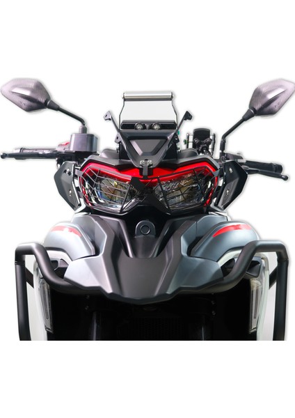 Benelli Trk 702 x 2024 Uyumlu Far Koruma Siyah