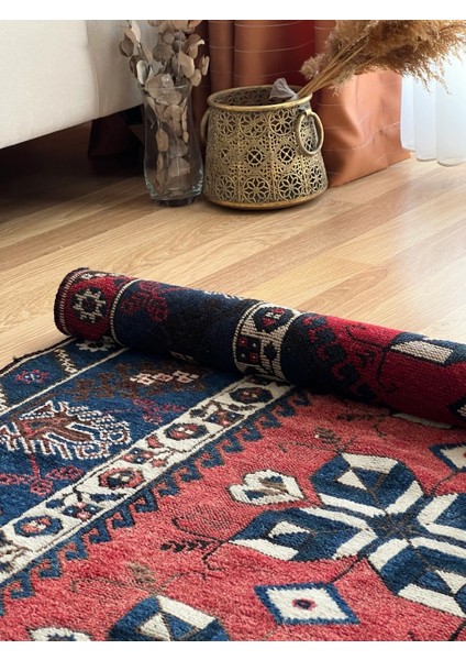 124X186 cm Orta Boy El Dokuma Yıkanabilir Harika Antik Kilim Ev Dekoru indirimleri