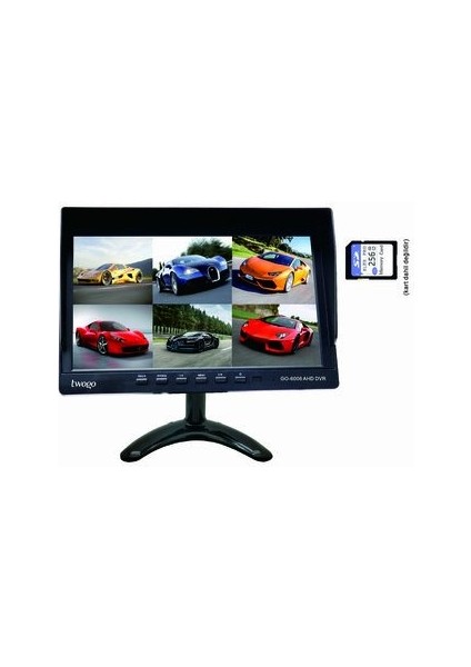 GO-İ6006 Hybrid Dvr 6 Kanal 10 Inç Monitör Dvr Hybrid 6 Kamera Girişli (6 Kamera Dahil) modelleri