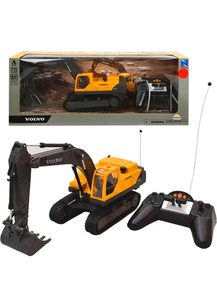 Volvo Kumandalı Iş Makinesi 8753 Ekskavatör F/f R/c 27MHZ 1:32