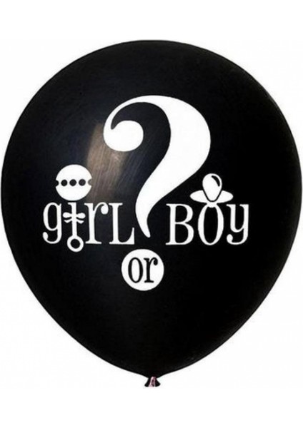 Ipek Hobi Cinsiyet Balonu 45 cm 18" Kız Bebek