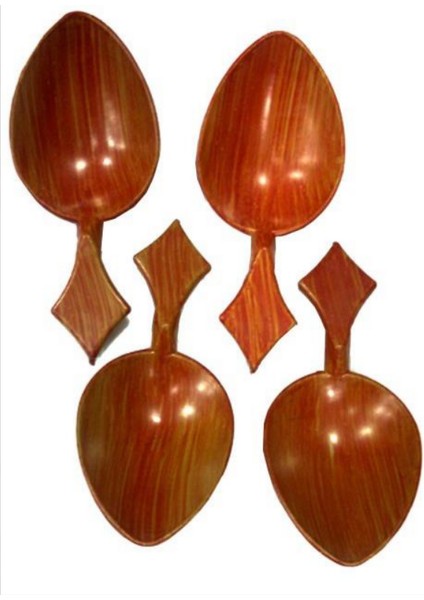 Ipek Hobi Oyun Kaşığı Kısa Sap (4 Lü)