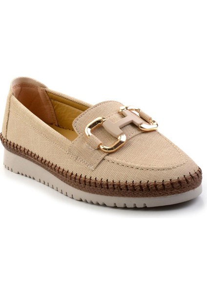 Bej Kadın Loafer Ayakkabı K01536194009 fiyatları