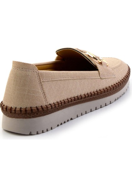Bej Kadın Loafer Ayakkabı K01536194009 modelleri
