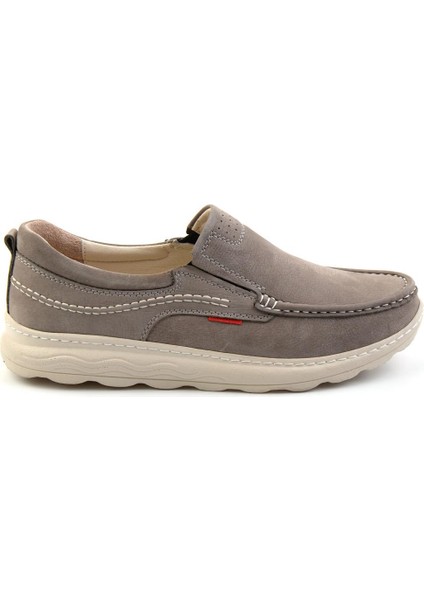 Kum Nubuk Deri Erkek Loafer Ayakkabı E01076880201