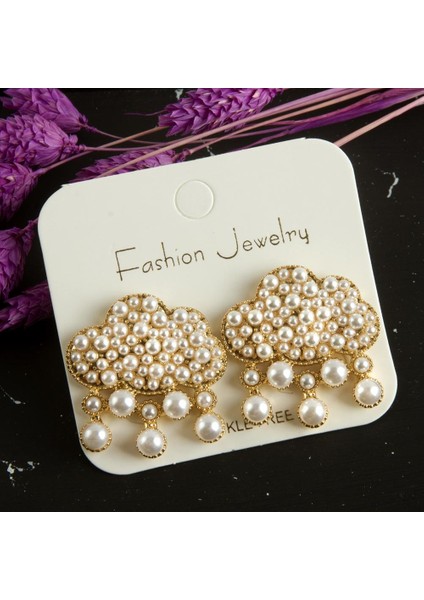 Bulut İnci Lüks Çelik Küpe fiyatları