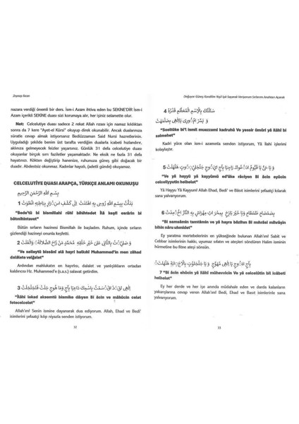 Veriyorum Sırlarımı Anahtar Dualar Zeynep Ilıcan Celcelutiye Duası Kasidesi Esmaül Hüsna 484 Sayfa