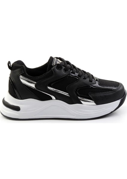 Siyah File Kadın Sneaker K01097002822