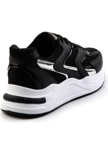 Siyah File Kadın Sneaker K01097002822