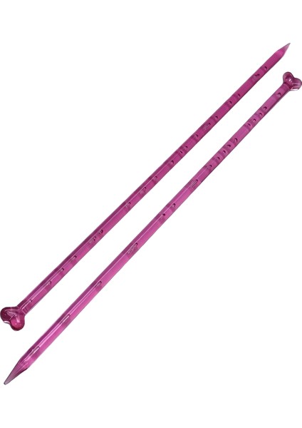 Pembe El Örgü Şişi 35CM KŞ869947P