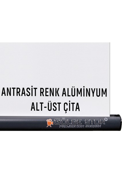 En180cm Boy105cm Projeksiyon Perdesi Tripodlu-Ayaklı Taşınabilir Yeni Akıllı Kumaş Işık Geçirmez fırsatları