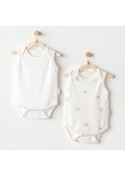 Erkek Bebek Body 2 Parça Body Happy Animals AC25844