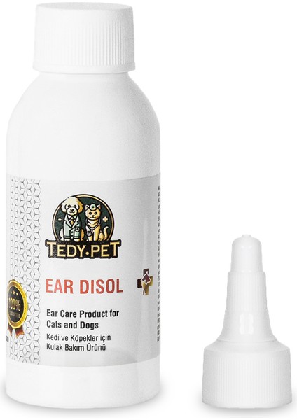 Tedypet Kulak Bakım Solüsyonu – Kedi & Köpekler İçin Hassas Temizlik