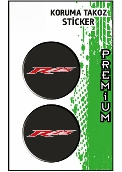 Gogo Yamaha R25 Koruma Takozu Uyumlu Ikili Damla Sticker
