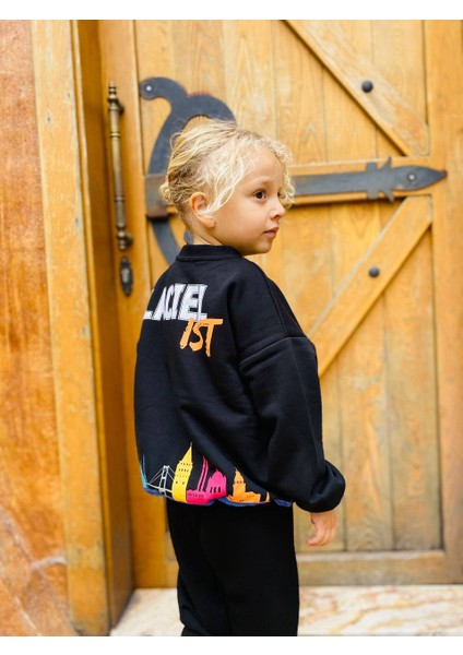 La'ciel Paris Renkli Istanbul Baskılı Takım modelleri