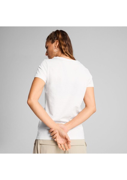 Kadın Essentials Beyaz T-Shirt - 63153602 fiyatları