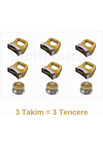 Tencere Tava ve Sahan Uyumlu Yan Kulp Seti