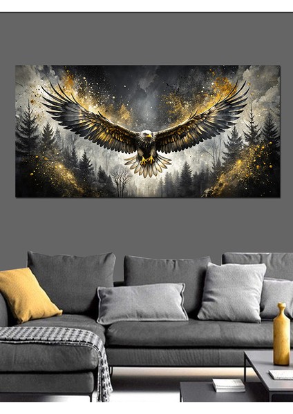 Kanvas Tablo Gökyüzünde Kartal Uçuşu fiyatları