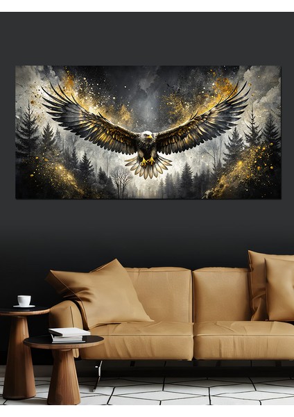 Kanvas Tablo Gökyüzünde Kartal Uçuşu modelleri