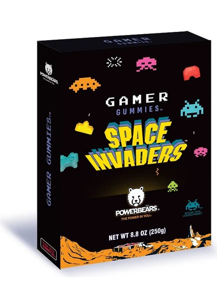 Space Invaders Gamer Gummies 250 gr