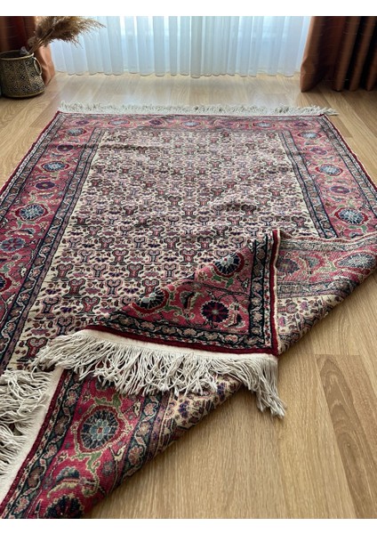 124 x 174 cm El Dokuması Doğal Yünden Yapılan Antik Kilim Salon ve Ofis Halısı fiyatları
