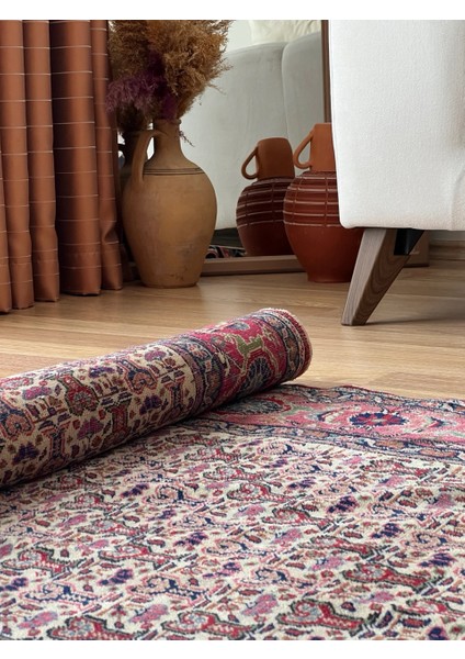 124 x 174 cm El Dokuması Doğal Yünden Yapılan Antik Kilim Salon ve Ofis Halısı indirimleri