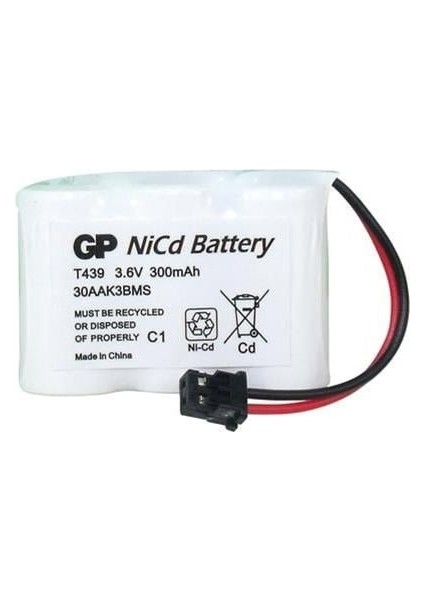 T439 3.6 Volt 300 Mah 3lü Kısa Pil