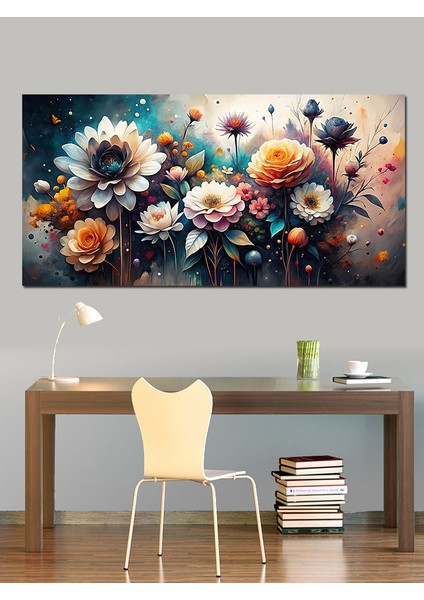 Kanvas Tablo Altın Çiçek Harmanı modelleri