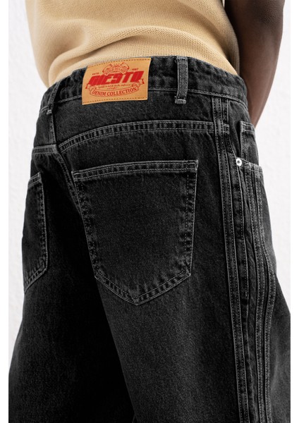 Bağcıklı Baggy Antrasit Jean fiyatları