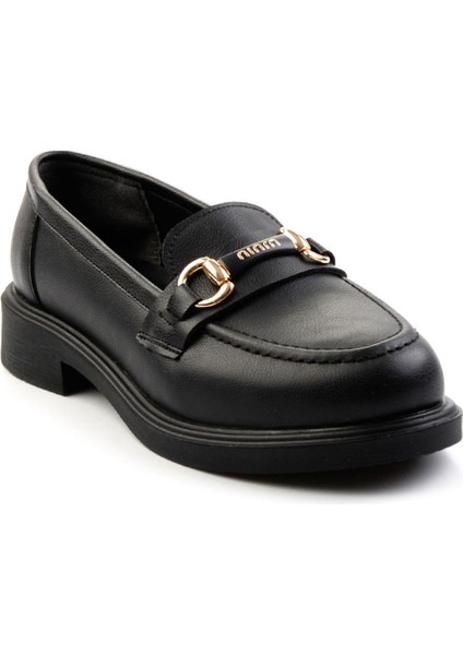 Siyah Kadın Loafer Ayakkabı K01714130009 fiyatları