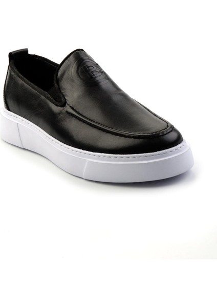 Siyah Napa Deri Erkek Casual Ayakkabı E01440101943 fiyatları