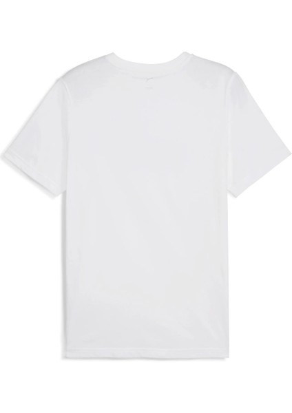 Ess No. 1 Logo Tee Erkek Regular Fit Baskılı Beyaz T-Shirt 68253202