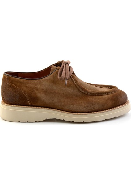 Taba Süet Deri Erkek Loafer Ayakkabı E01901404602