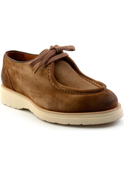 Taba Süet Deri Erkek Loafer Ayakkabı E01901404602