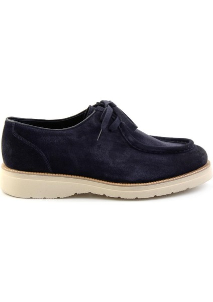 Lacivert Süet Erkek Loafer Ayakkabı E01901404602