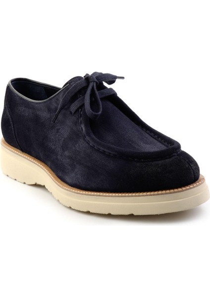 Lacivert Süet Erkek Loafer Ayakkabı E01901404602 fiyatları