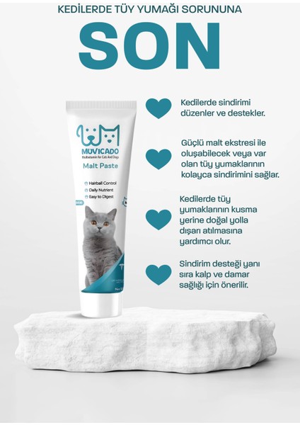 Kedi Maltı - Kediler Için Tüy Yumağı Önleyici - Malt Paste 100G