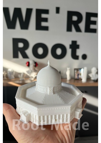 Mescid-I Aksa Tealight Mumluk Islami Dekoratif Obje Dini Hediyeler Ramazan Hediyesi