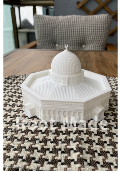 Mescid-I Aksa Tealight Mumluk Islami Dekoratif Obje Dini Hediyeler Ramazan Hediyesi