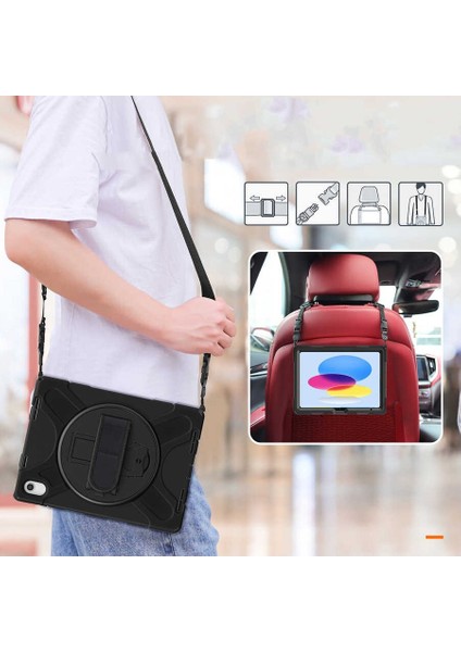 Apple iPad 11. Nesil (A16) 11 Inc 2025 Zırhlı Armour Defender Askılı Kılıf indirimleri