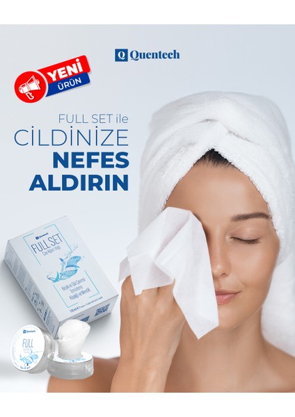 Full Set Kirpik ve Göz Çevresi Temizleme Köpüğü ve Mendili