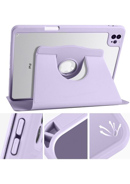 Apple iPad 11. Nesil (A16) 11 Inc 2025 Yatay ve Dikey Dönebilen Standlı Kalem Şarjına Uygun Darbe Dayanıklı Thermix Kılıf fiyatları