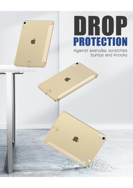 Apple iPad Air 11 Inc M3 (2025) Yatay Standlı Uyku Modlu Basic Arkası Sert Smart Kılıf fırsatları