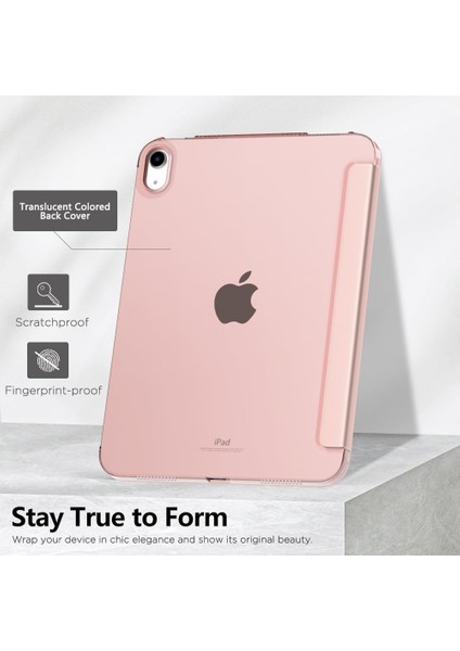 Apple iPad Air 11 Inc M3 (2025) Yatay Standlı Uyku Modlu Basic Arkası Sert Smart Kılıf fırsatları