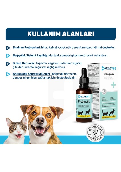Prebiotik Damla Kedi ve Köpekler İçin Sindirme ve Vücut Direnci Destekleyici Vitamin Takviyesi Şurup 50 ml fırsatları